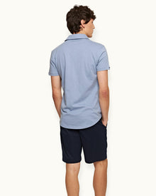 Men | Sebastian Silk Polo | Hush