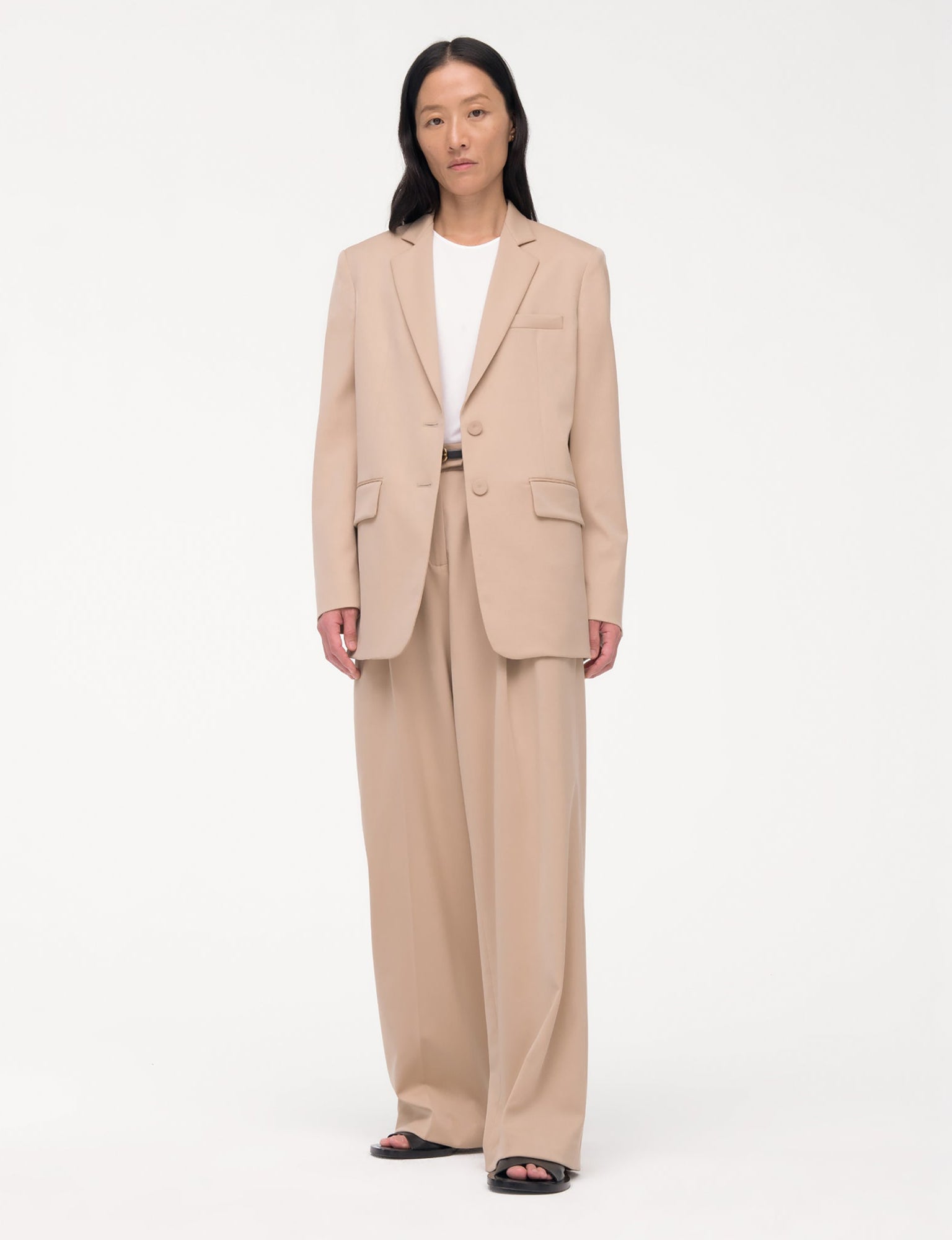 Women | Oversized Blazer | Khaki