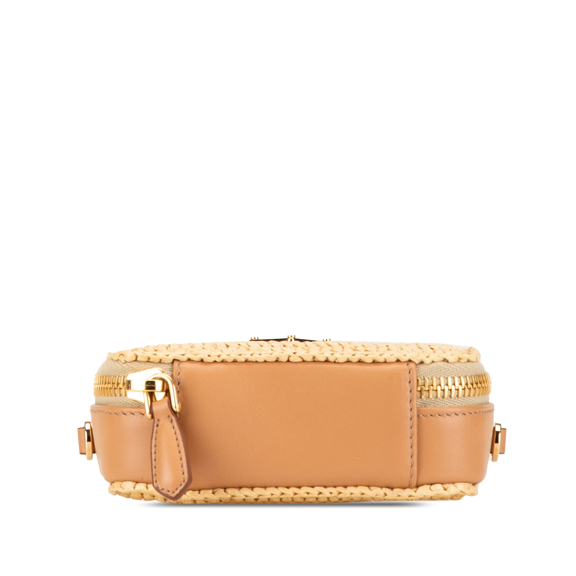 Prada | Pre-Owned Mini Crochet Satchel | Brown