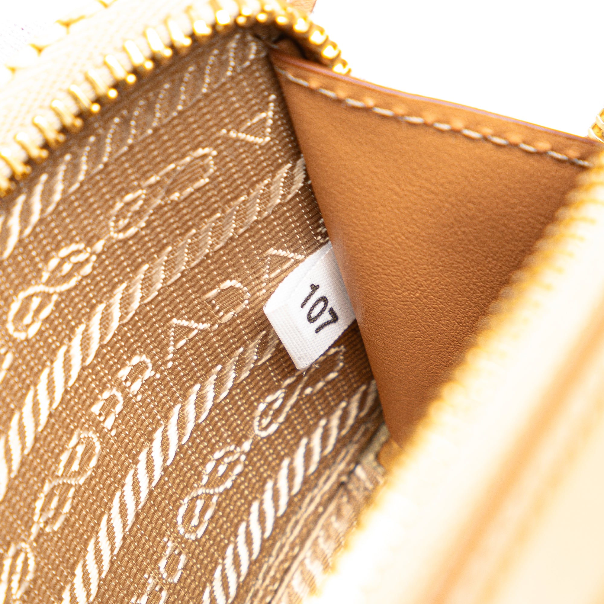 Prada | Pre-Owned Mini Crochet Satchel | Brown
