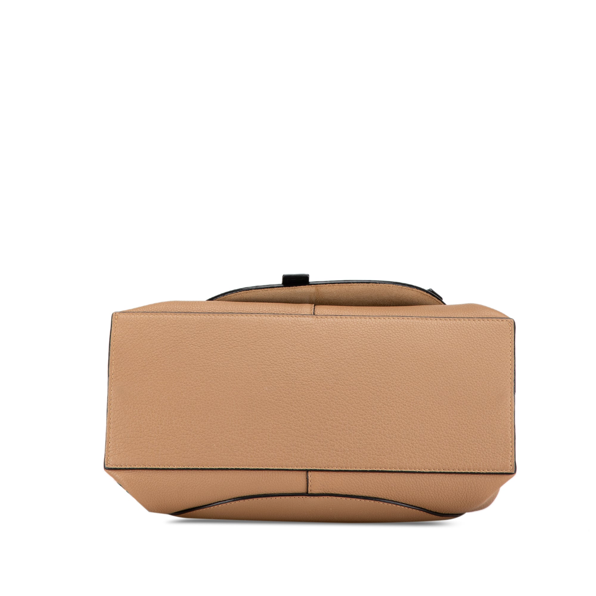 LOEWE | Pre-Owned Small Leather Gate Top Handle Satchel | Brown
