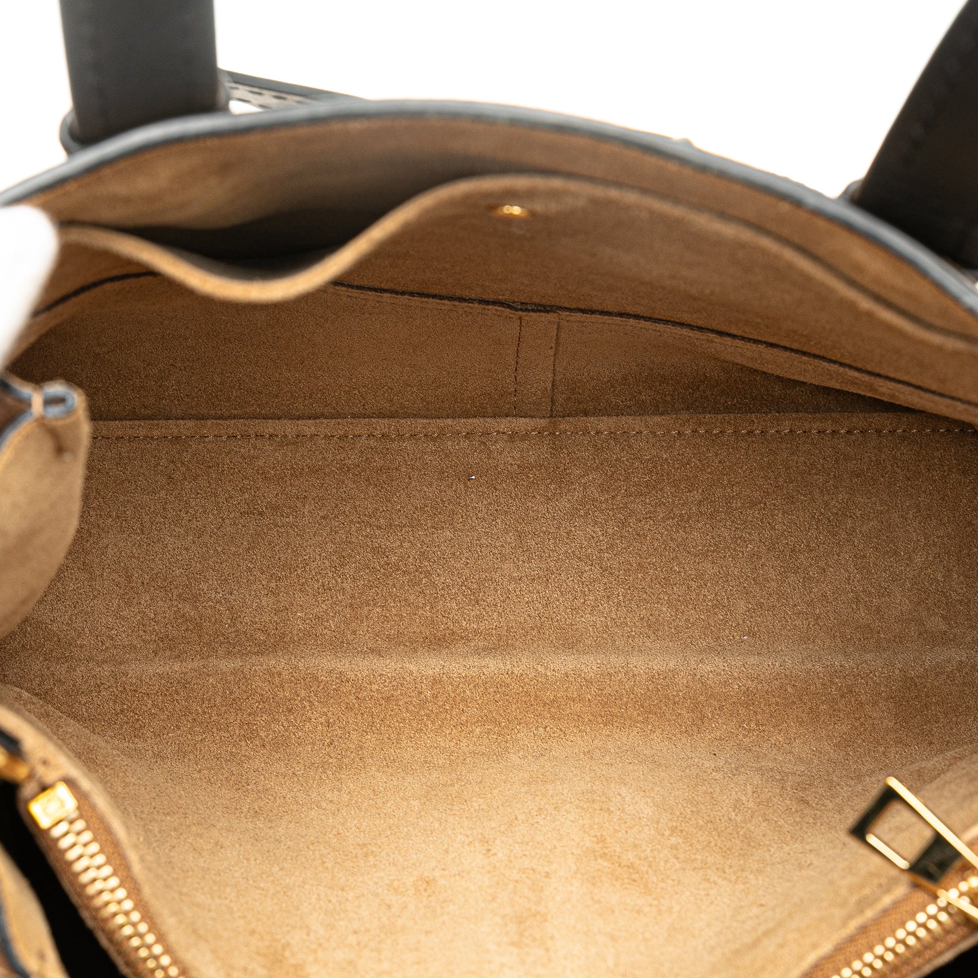 LOEWE | Pre-Owned Small Leather Gate Top Handle Satchel | Brown