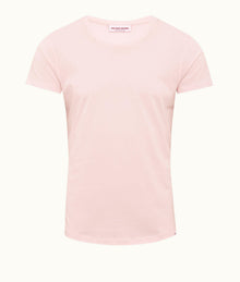 Ob-T Tailored Fit Crewneck Cotton T-Shirt | Rose
