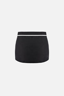 Ossie Cotton Skort | Black