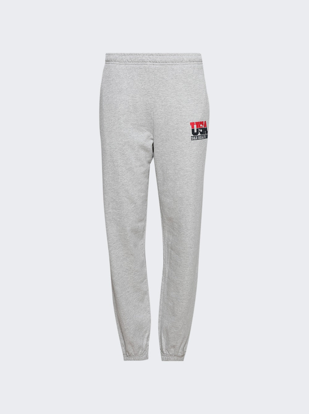 Women | Sporty & Rich | Team Usa Sweatpants Heather And Red | Grey