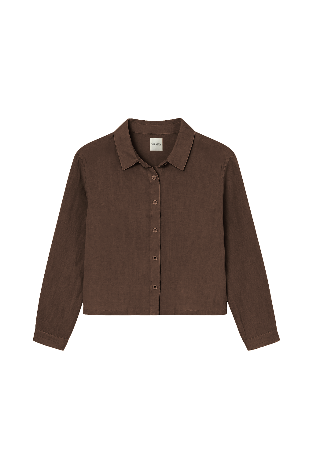 Paloma Linen Shirt | Chestnut