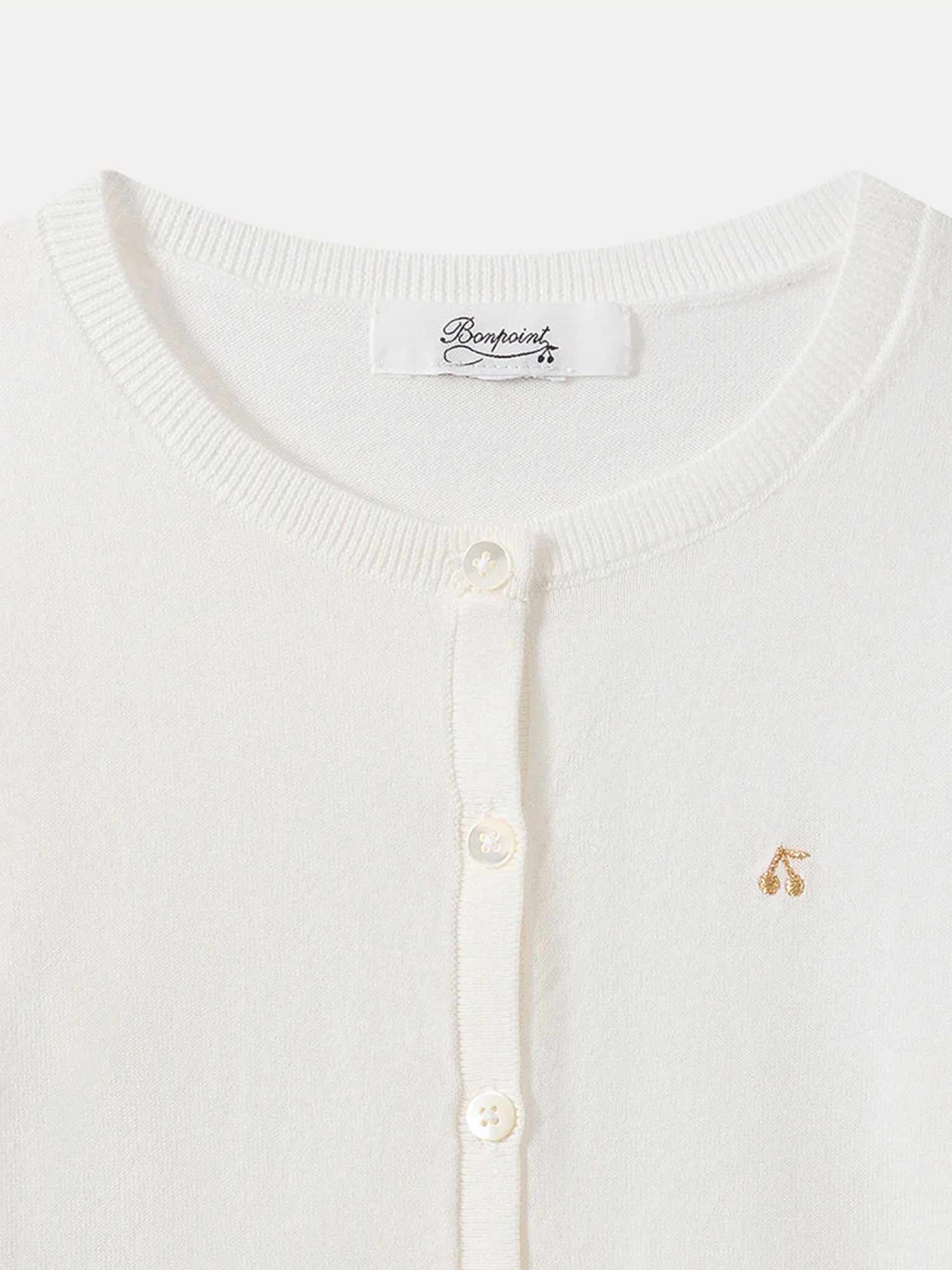 Girl | Cardigan | Milk White