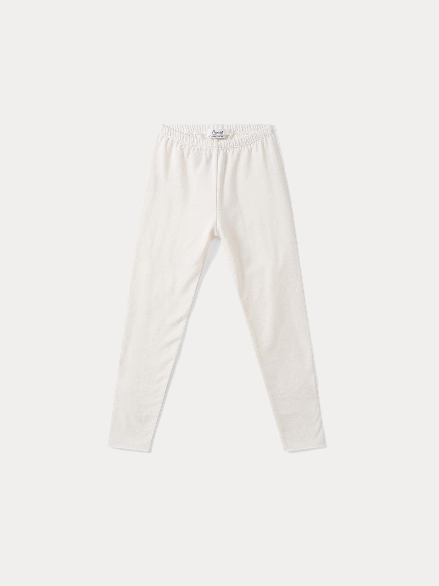 Girl | Plain Leggings | Milk White
