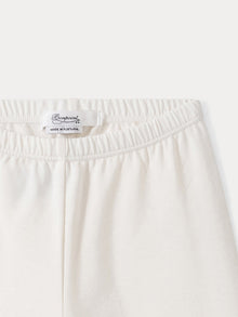 Girl | Plain Leggings | Milk White