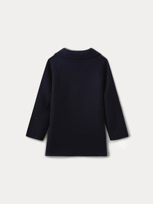 Girl | Girls' Cashmere Coat | Navy