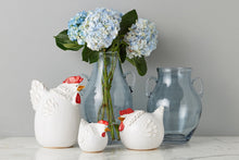 Ceramic Country French Rooster | White | Large