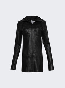 Women | Natasha Zinko | Washed Leather Dress | Black