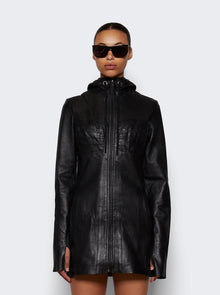 Women | Natasha Zinko | Washed Leather Dress | Black