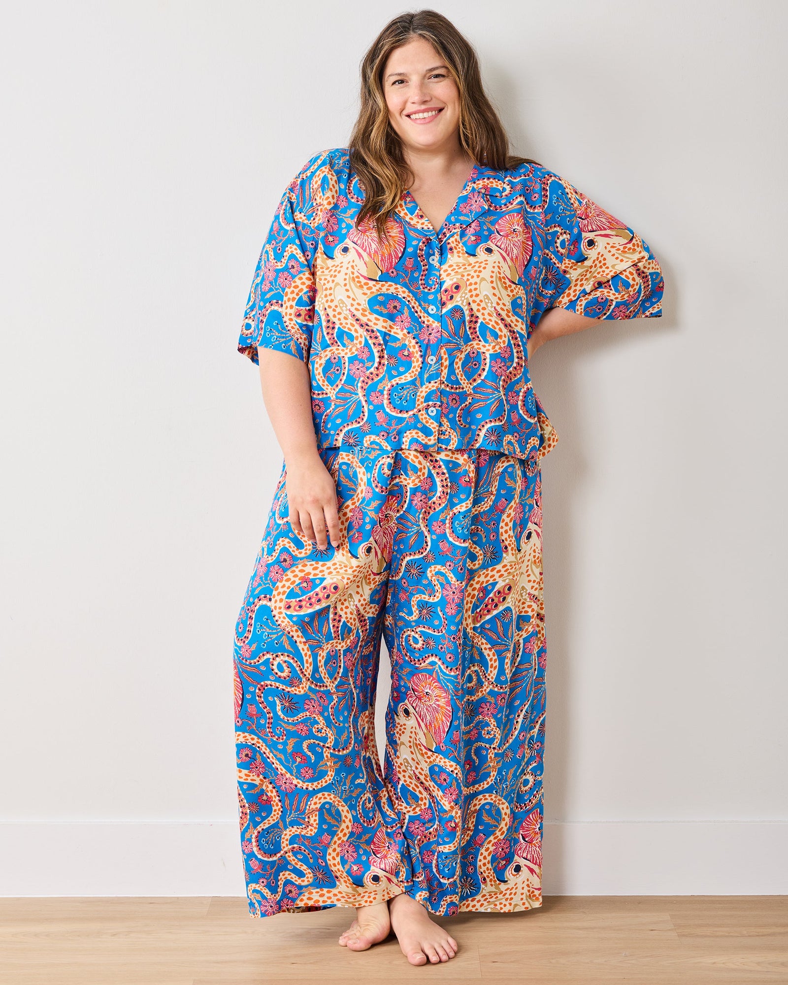 Octopus IsIe - Eco Satin Wildest Dreams Set - Ocean Eyes - Printfresh