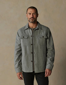 Men | Brightside Flannel Lined Workwear Jacket | Ash