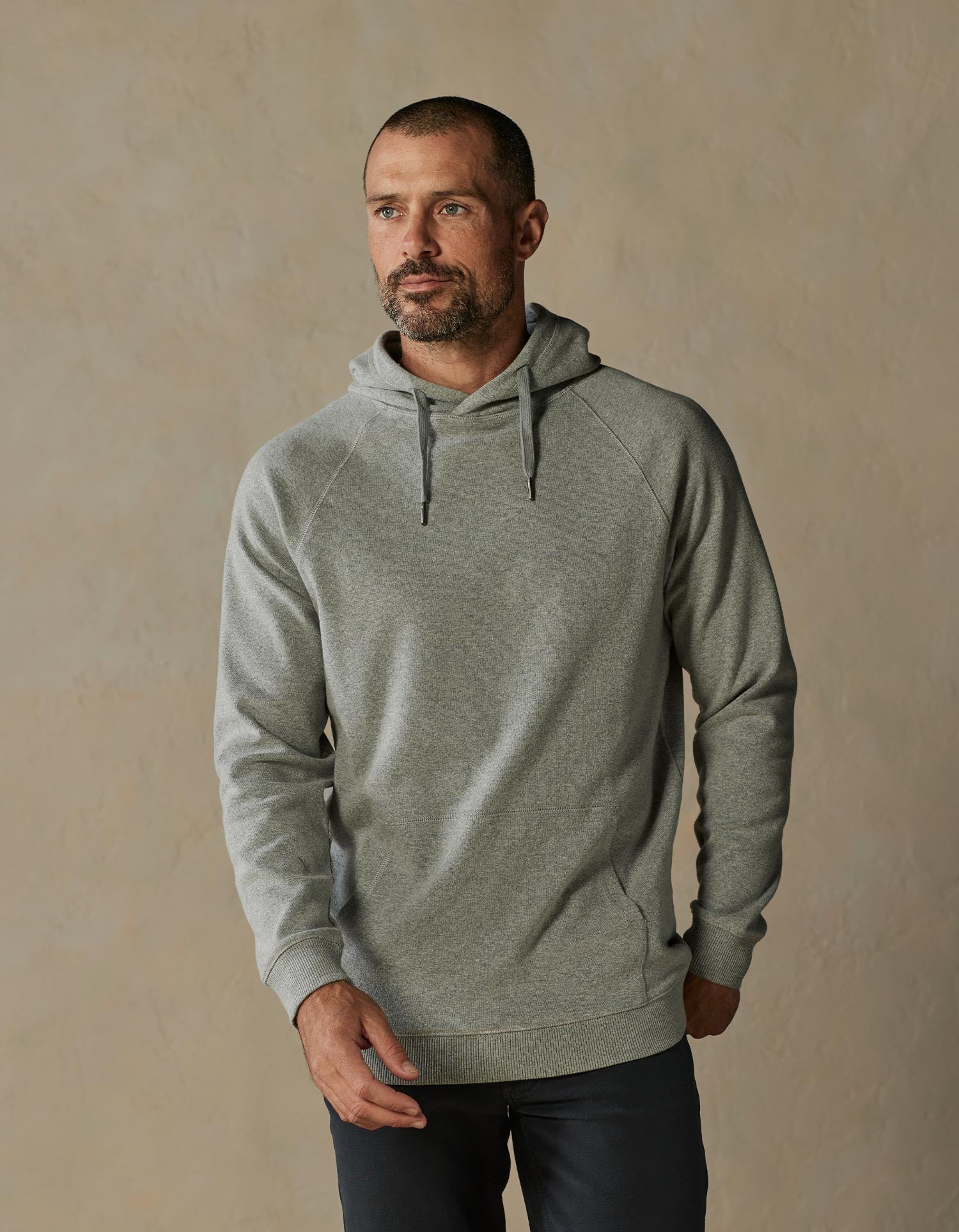 Men | Puremeso Weekend Hoodie | Athletic Grey