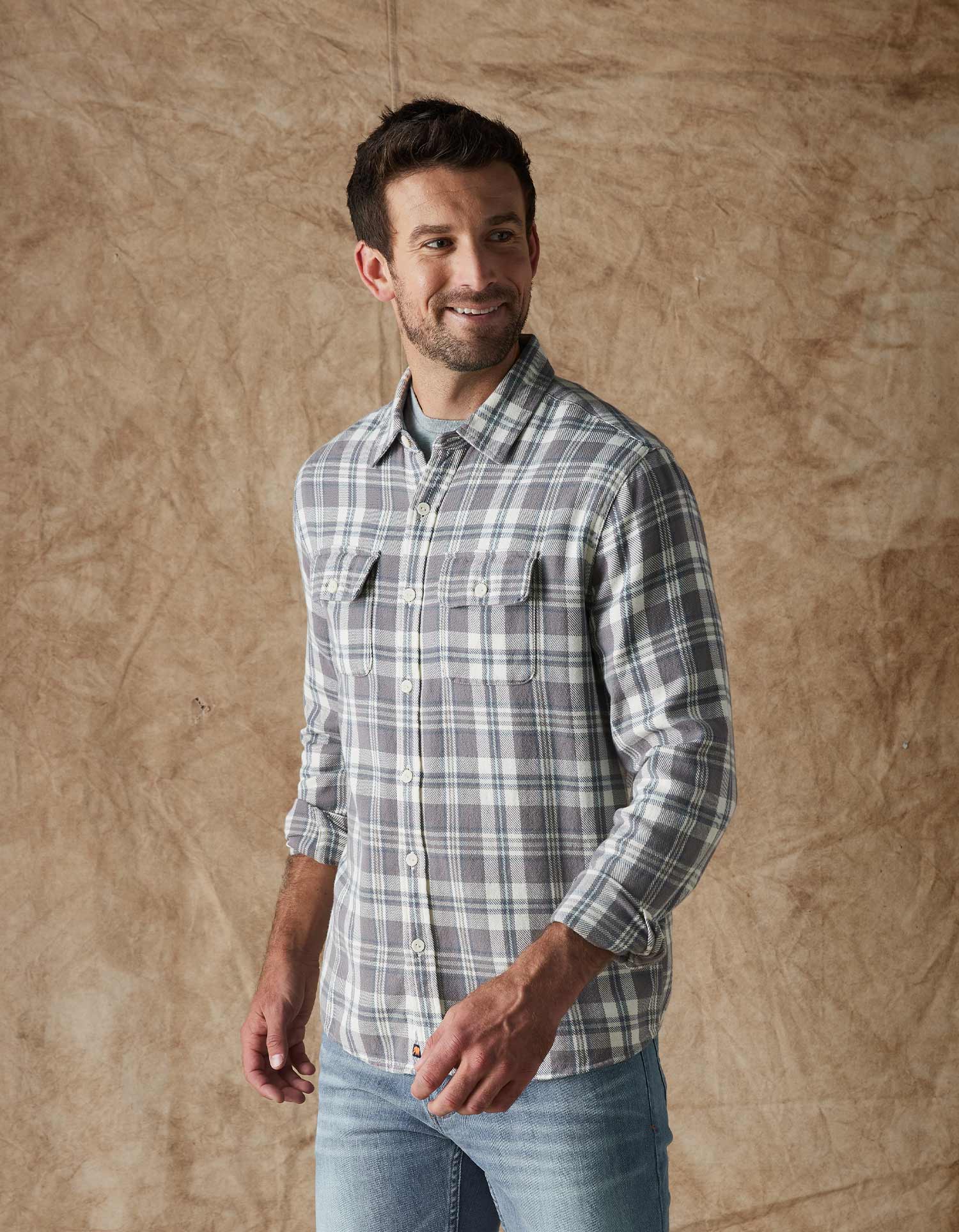 Men | Mountain Overshirt | Blue Haze Mountain