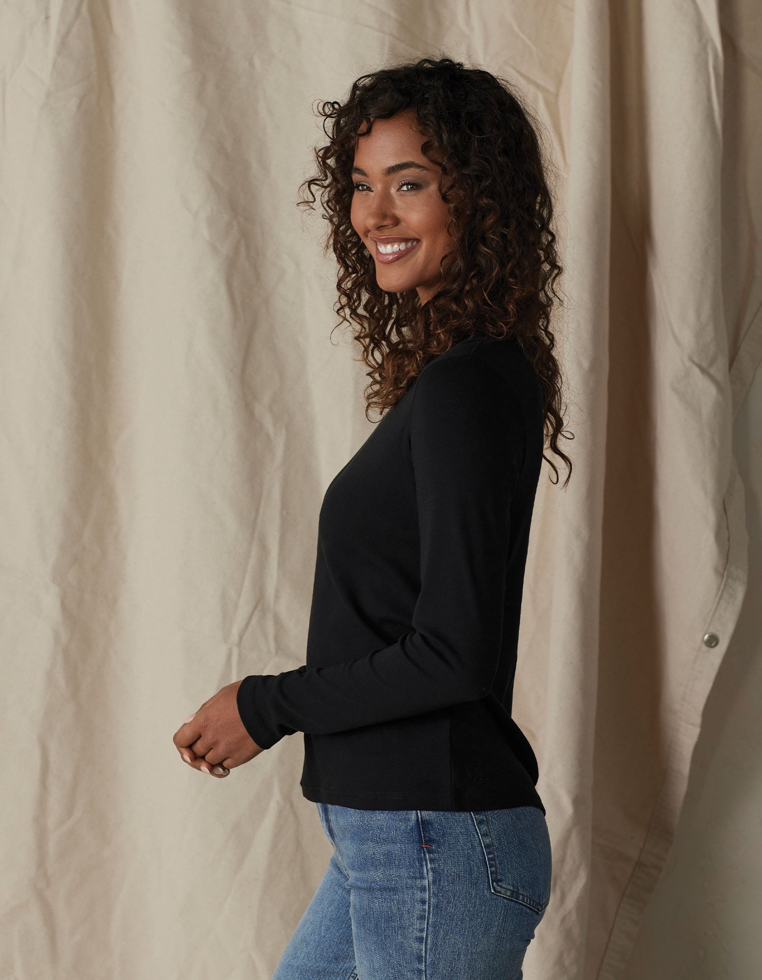 Women | Puremeso Everyday Crewneck | Black