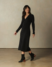 Women | Alyx Button Thru Dress | Black