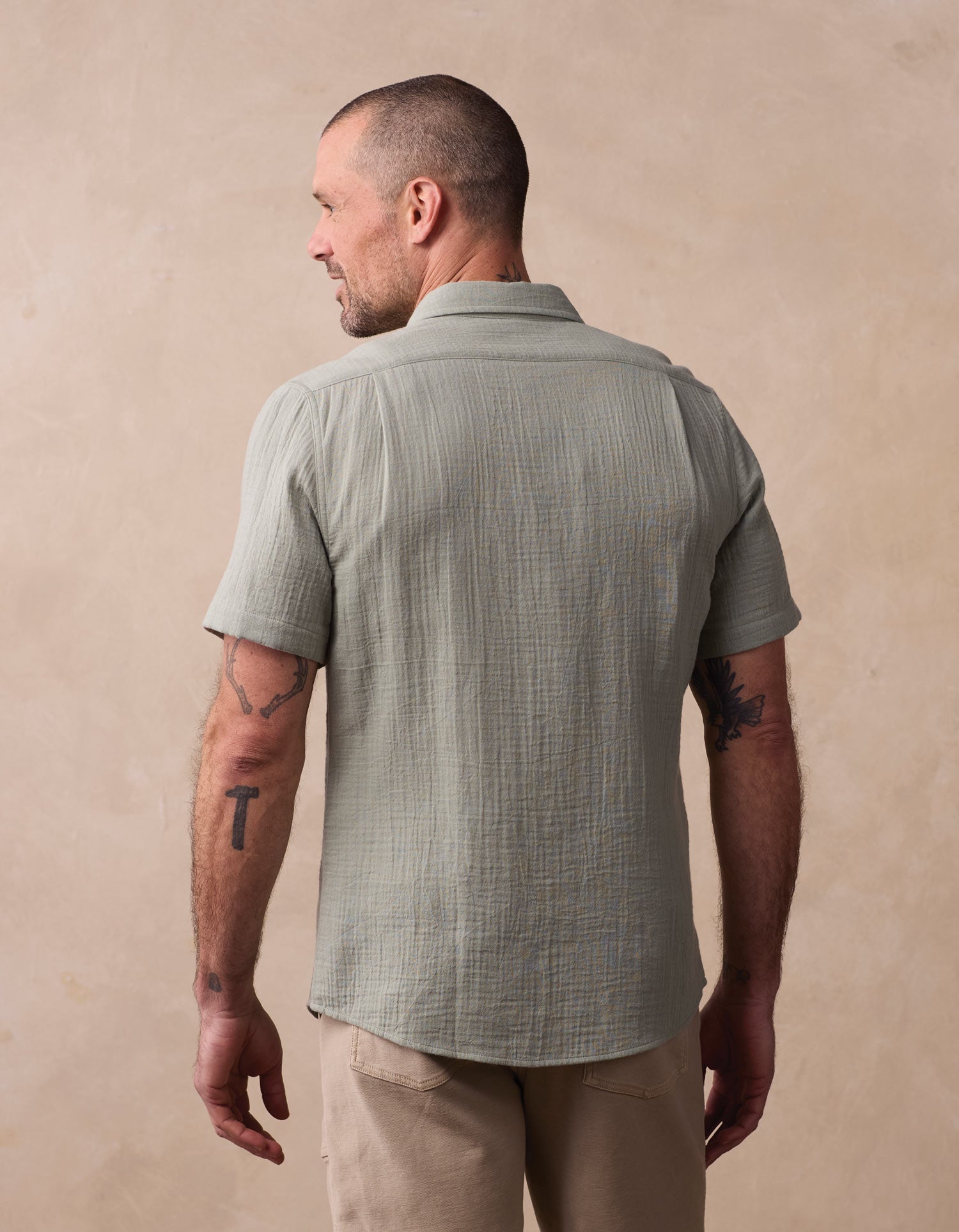 Men | Kalo Short Sleeve Button Up | Juniper