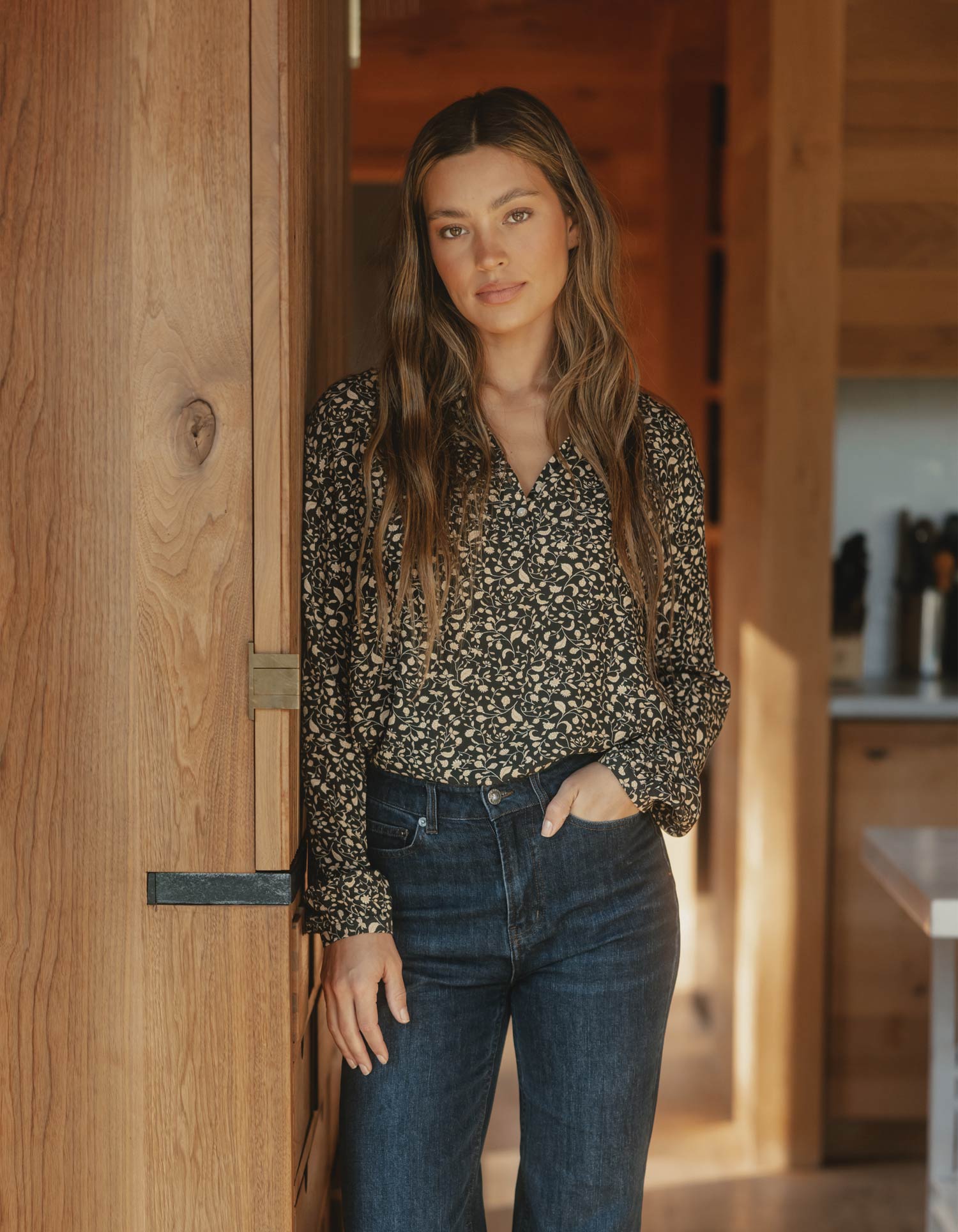 Women | Harlowe Blouse | Harlowe Print