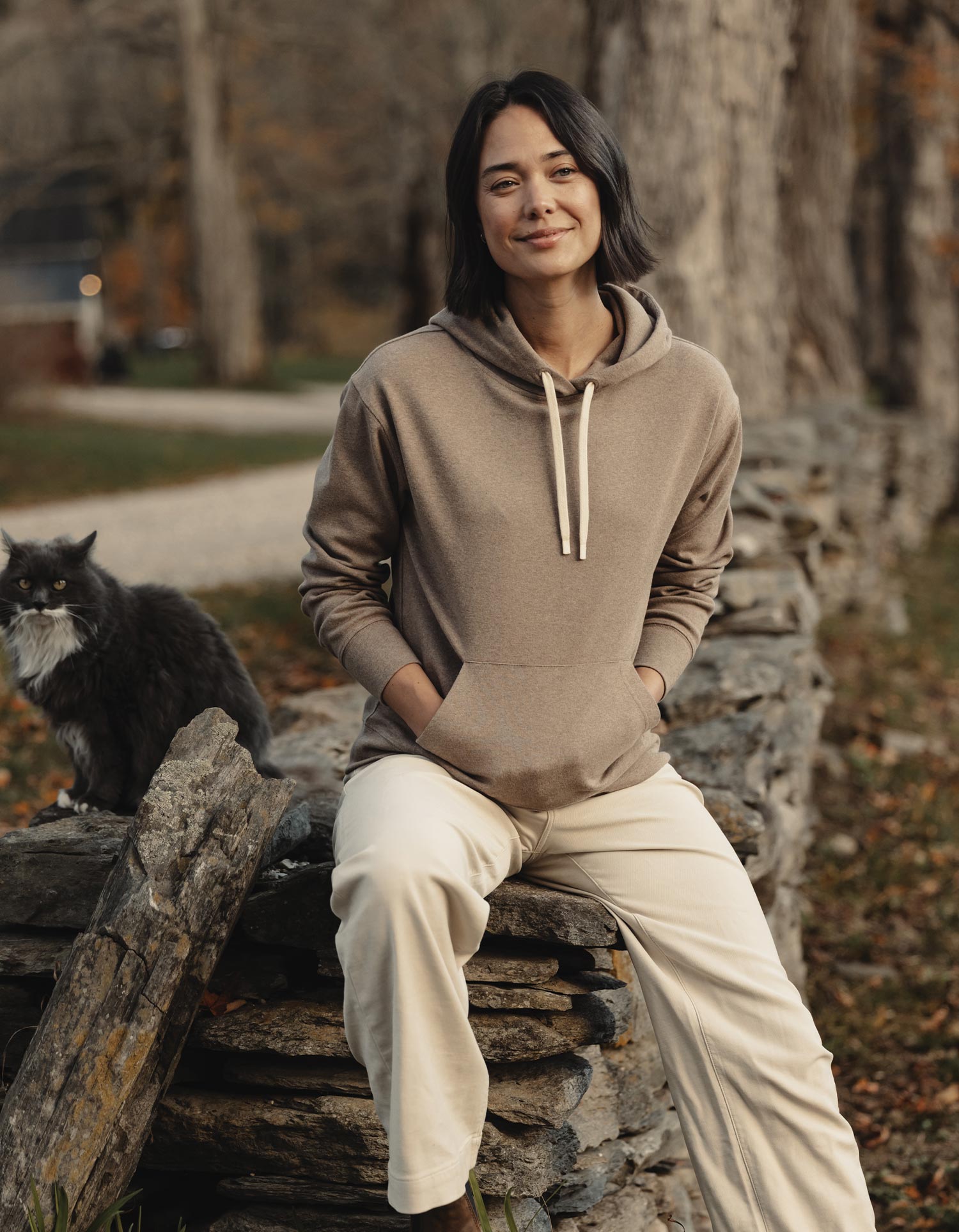 Women | Puremeso Everyday Hoodie | Taupe