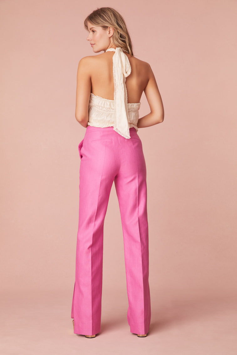 Womens | Poppet Straight Leg Tailored Pants | Meadow Flower