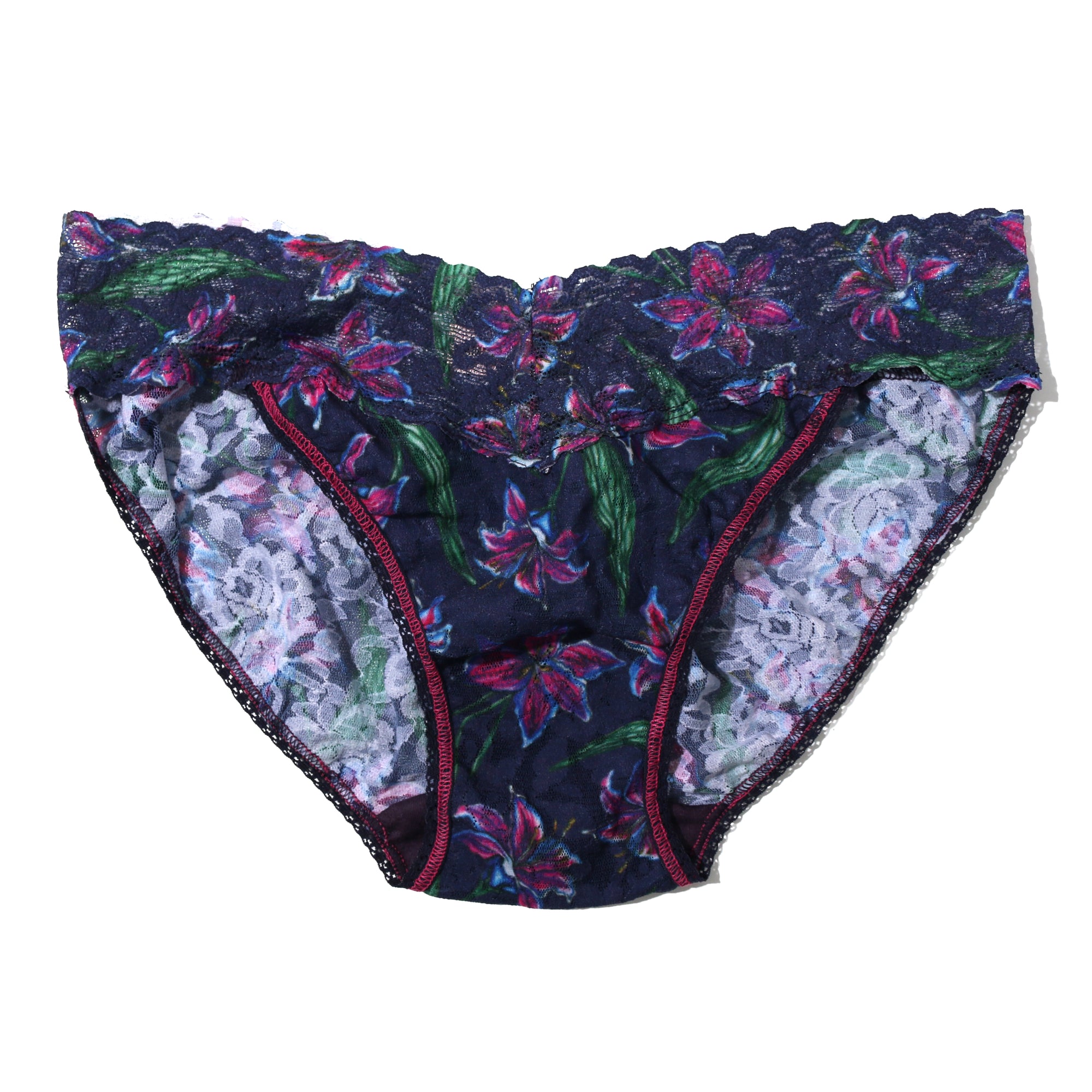 Signature Lace V-Kini | Twilight Blooms