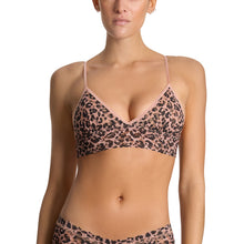 Signature Lace Padded Bralette | Walk On The Wild Side (Beige)