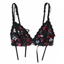 Signature Lace Open Bralette | Am I Dreaming (Floral Print)