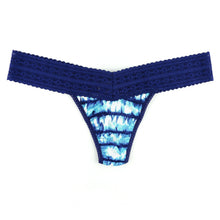 DreamEase Low Rise Thong | Indigo Stripe