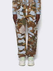 Men | Amiri | Boro Repair Straight Jean Indigo | Multi