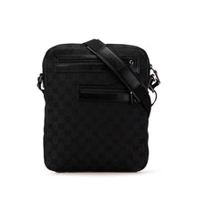 Gucci | Pre-Owned GG Canvas Crossbody  | Black