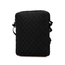 Gucci | Pre-Owned GG Canvas Crossbody  | Black