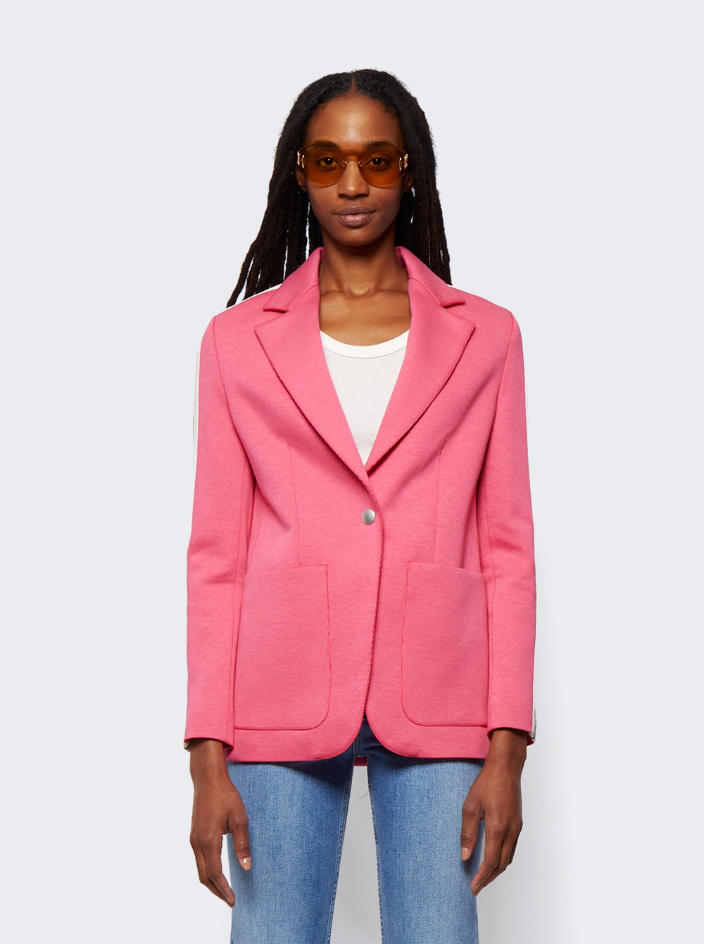 Women | Palm Angels | Track Blazer | Fuchsia
