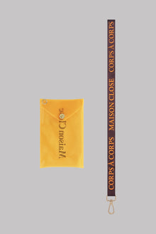 Pouch with Keychain - Corps à Corps | Black