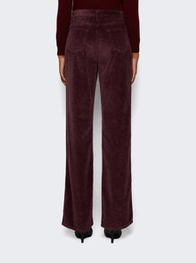 Women | Alexandra Golovanoff | France Corduroy Trousers Bordeaux