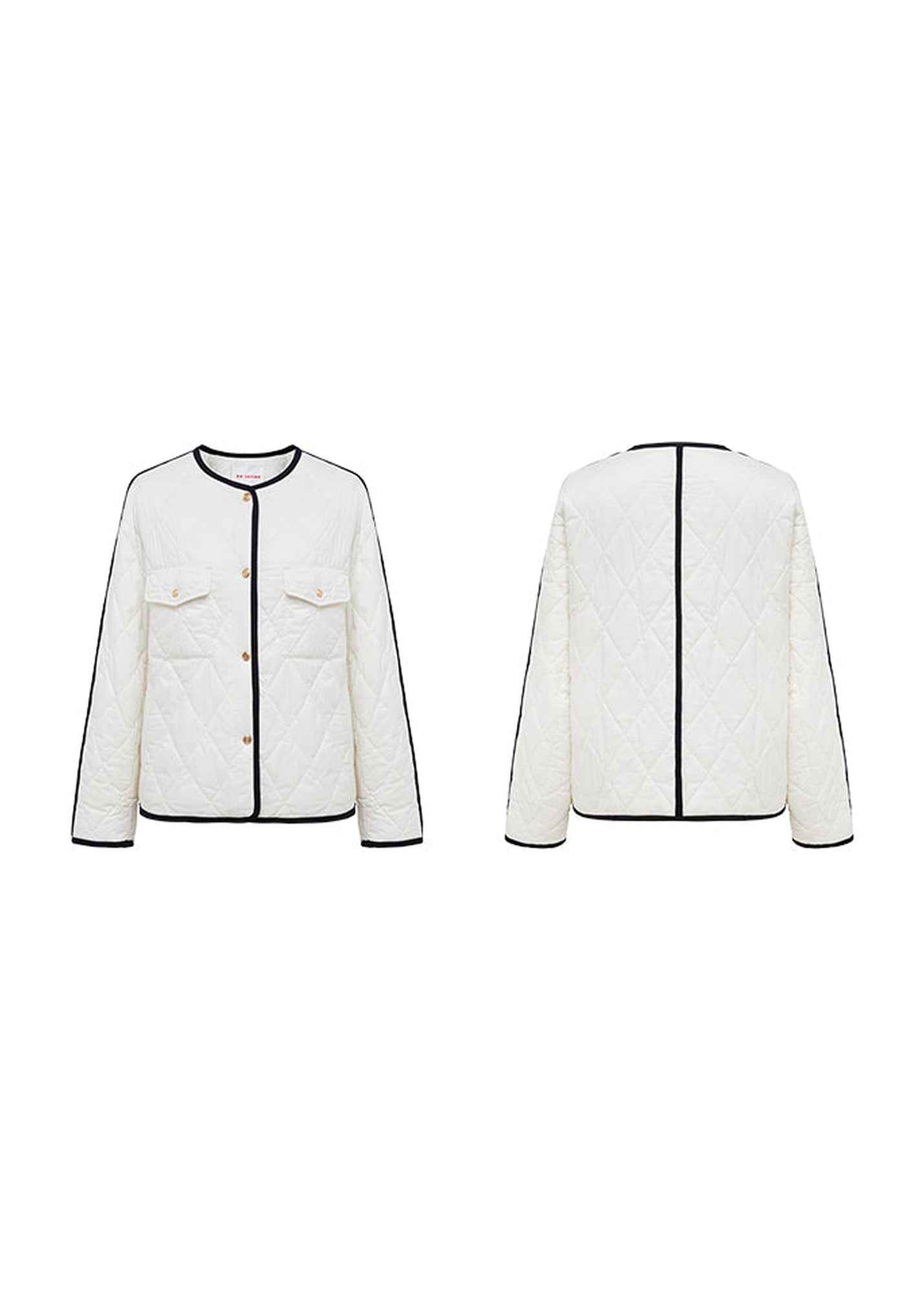 Parisian-Style Cotton Jacket | White