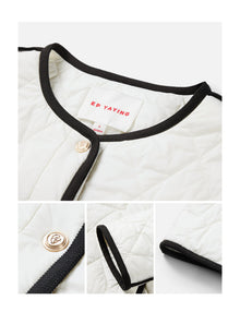 Parisian-Style Cotton Jacket | White