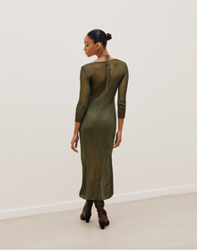 Penny Long Dress | Avocado