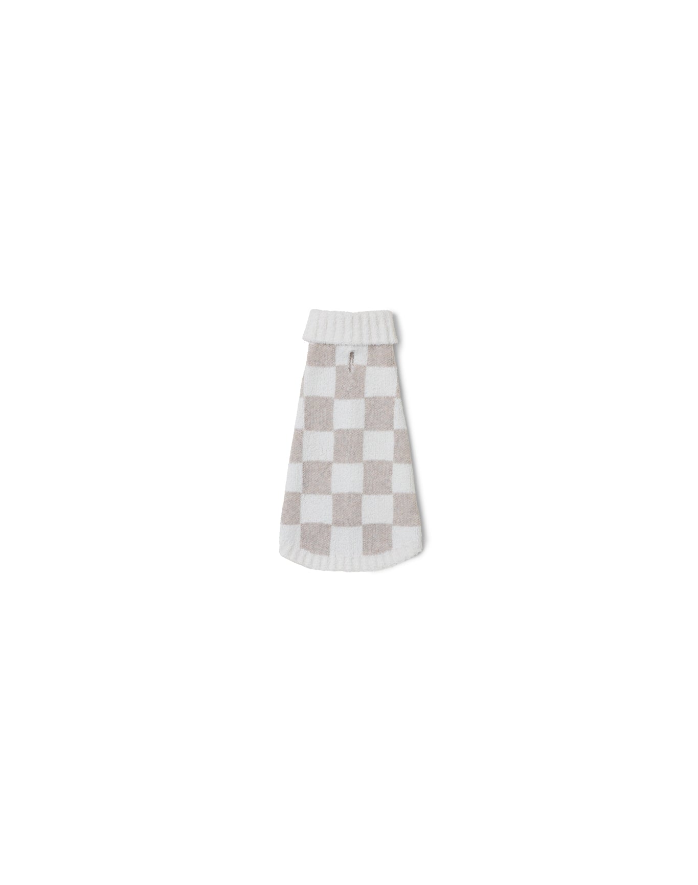 Pet | Cozychic Cotton Checkered Sweater | Oatmeal-Cream