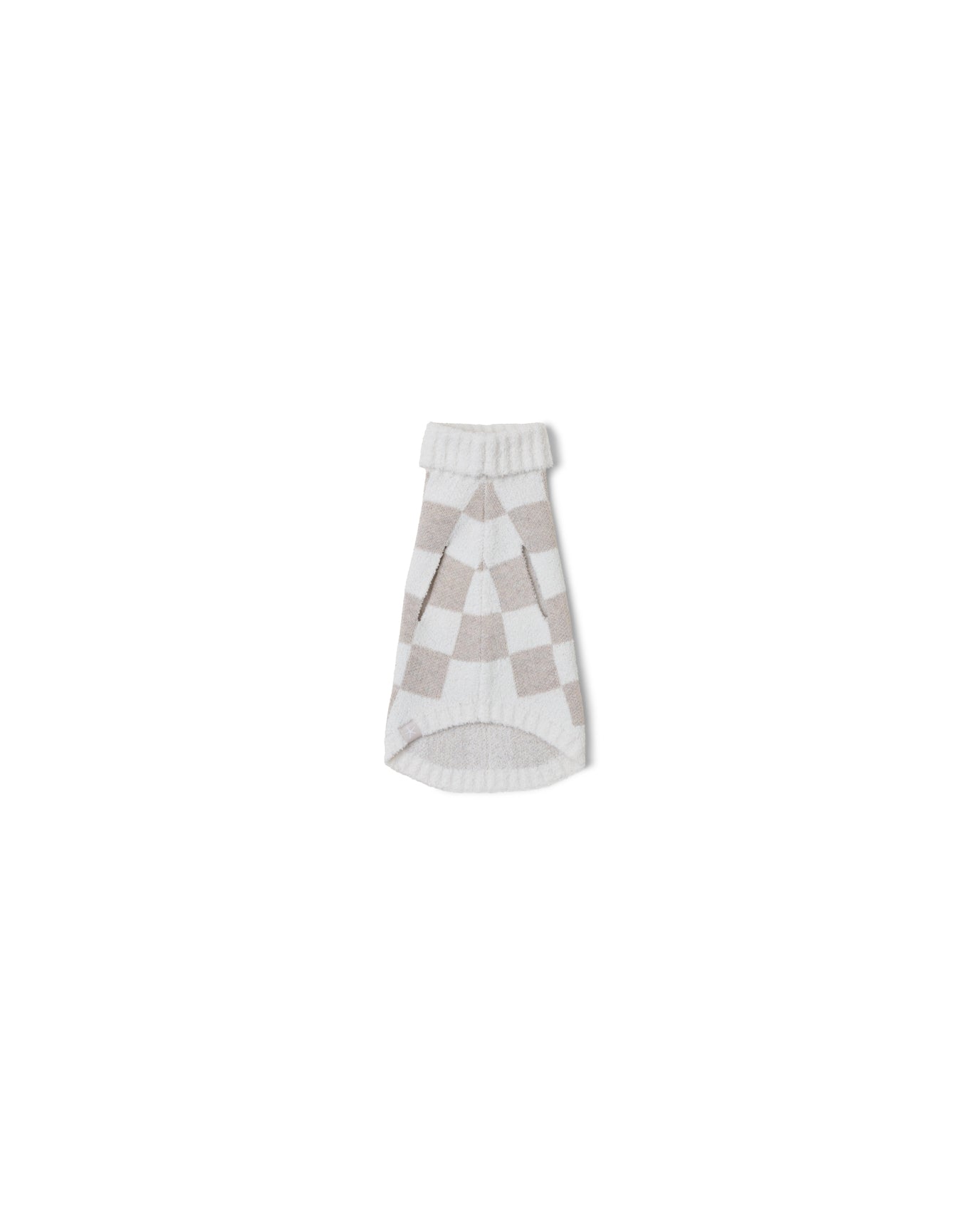 Pet | Cozychic Cotton Checkered Sweater | Oatmeal-Cream