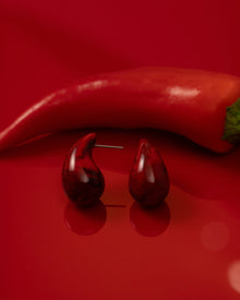 The Lucite Gia Earrings | Tortoise