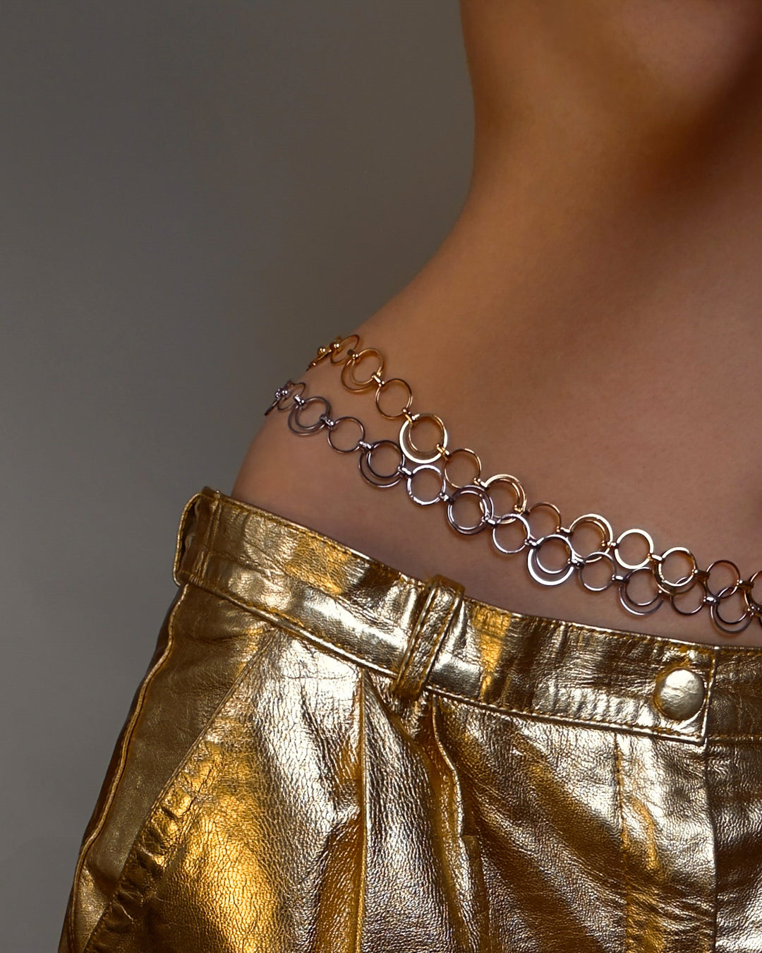 The Toledo Belly Chain | Silver