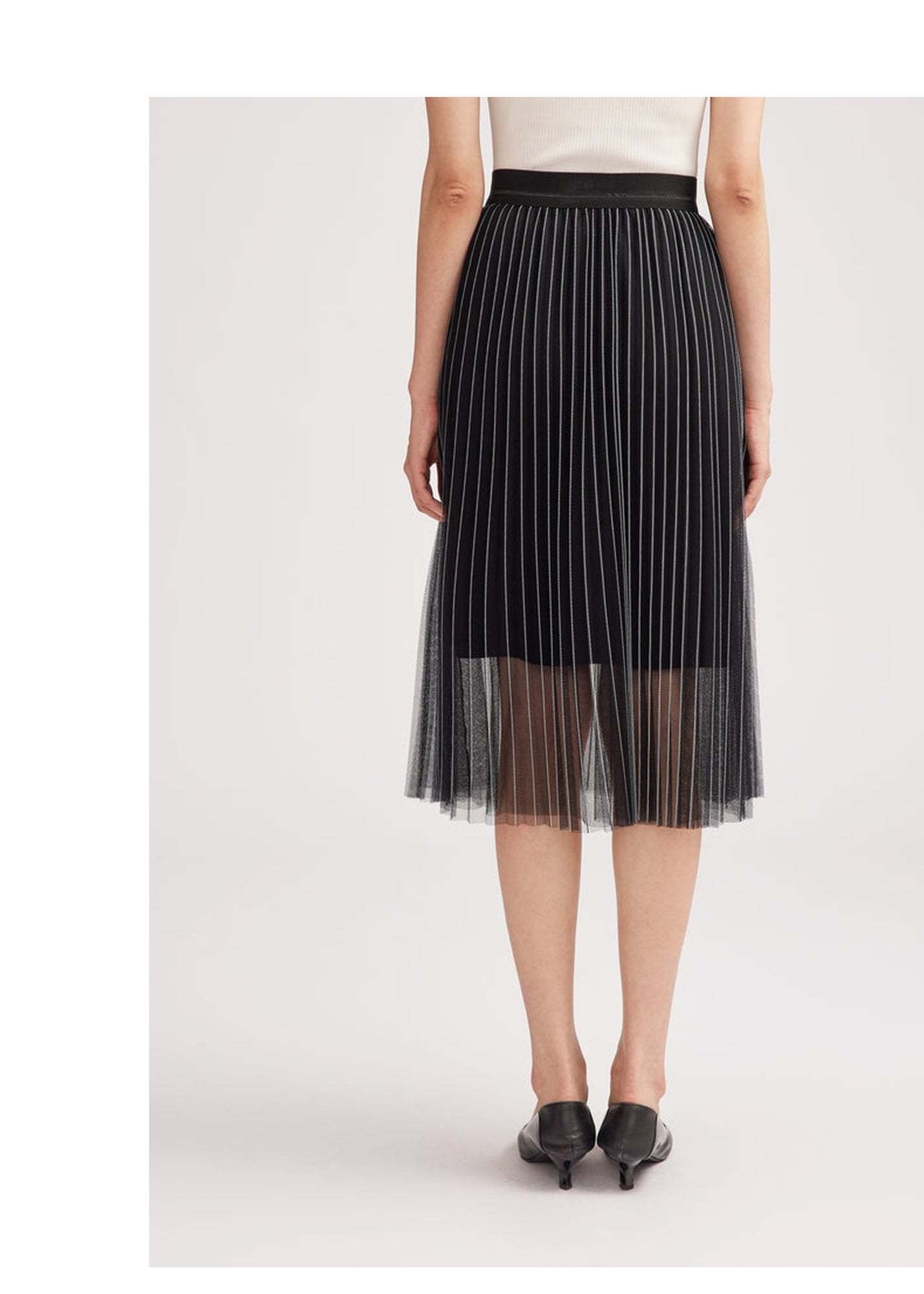 Pleated Skirt | Black