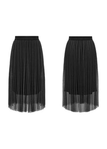 Pleated Skirt | Black