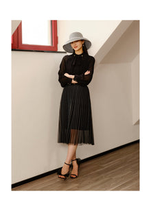 Pleated Skirt | Black