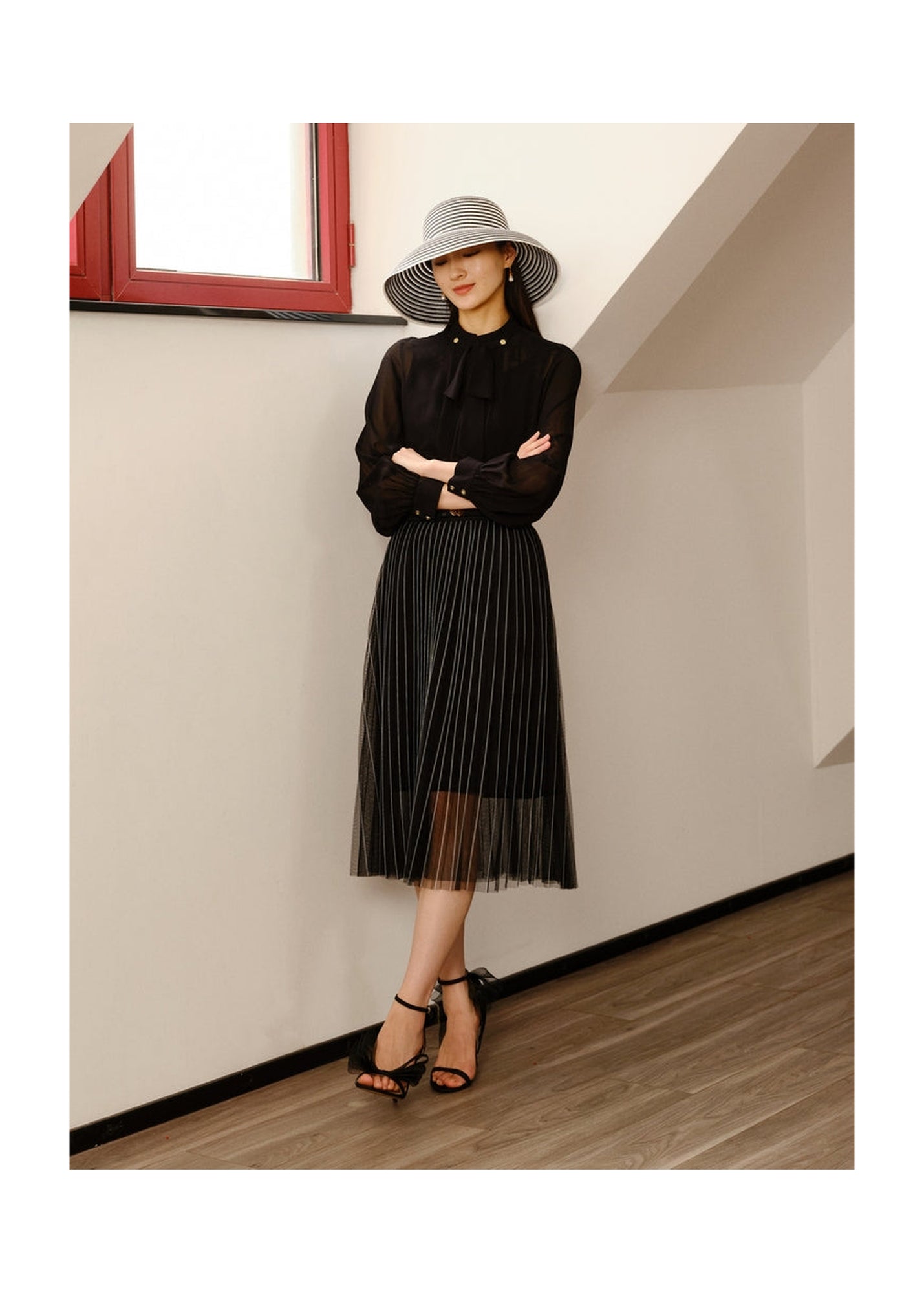 Pleated Skirt | Black