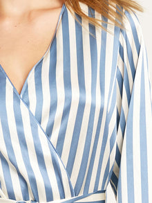 Langley Robe in Periwinkle by Morgan Lane