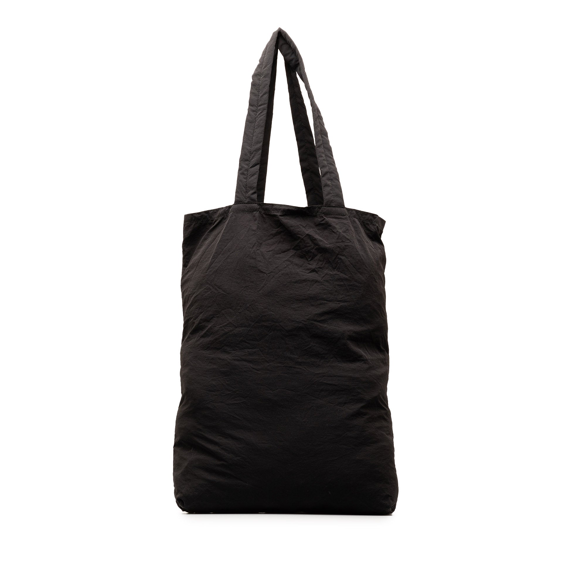 Bottega Veneta | Pre-Owned Intrecciato and Nylon Foldable Tote | Black